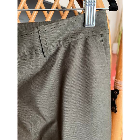 Lafayette 148 New York olive trousers - women’s size 12 - Picture 3 of 6